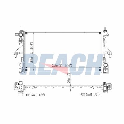 Su Radyatörü  VEKA 16-1438B