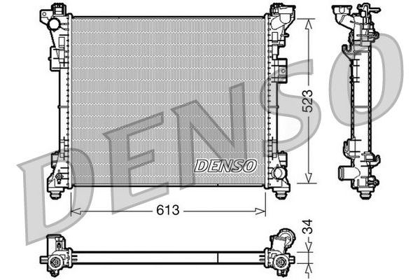 Su Radyatörü  DENSO DRM06006