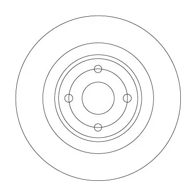 Fren Disk Ayna Arka Sağ ve Sol Mazda MX-5 (ND/NE)(04.2015->)  TRW DF6974