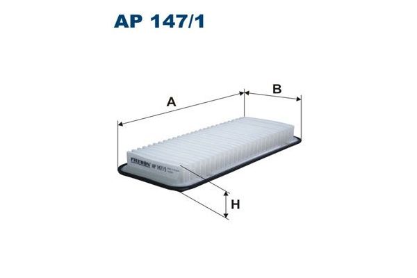 Hava Filtresi  Toyota iQ (NUJ1/NGJ1/KGJ1)(11.2008->)  FILTRON AP 147/1