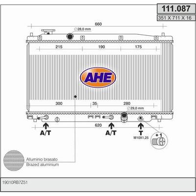 Su Radyatörü  MAHER 35137