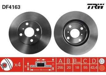 Fren Disk Ayna Ön Sağ ve Sol SWAPP 43296  4351217120 435120D030 43512-0D030 435120D050 43512-0D050 43512-17120 4351217130 43512-17130 4351217131 43512-17131 4351252030 43512-52030 4351252040 43512-52040 4351252090 43512-52090