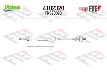 Debriyaj Teli  VALEO 4102320  6001546867 8200215961
