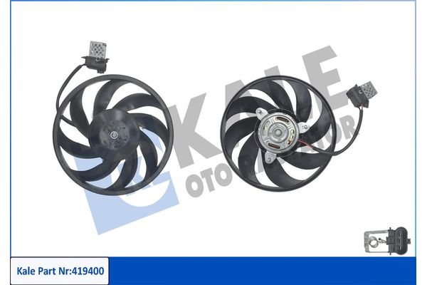 Radyatör Fan ve Motoru  KALE 419400