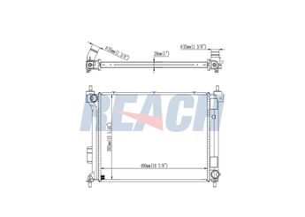 Su Radyatörü  VEKA 16-2180B  253104P200