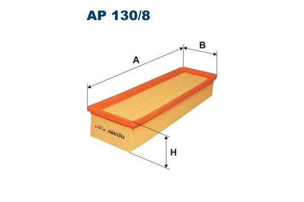 Hava Filtresi  Peugeot 207 (05.2006->)  FILTRON AP 130/8