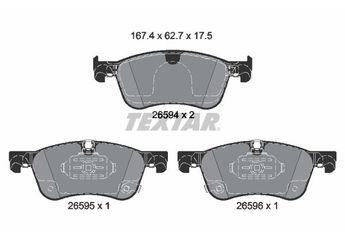 Fren Disk Balata Ön OTOZONE FDO1028  4106000Q3E D10606RN0A D1M606RN0A