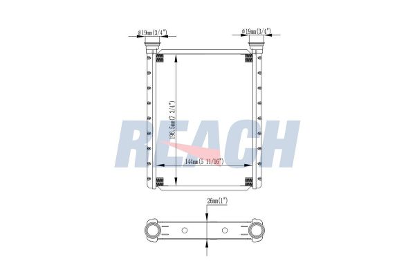 Kalorifer Radyatörü  KRAFTVOLL 08050193