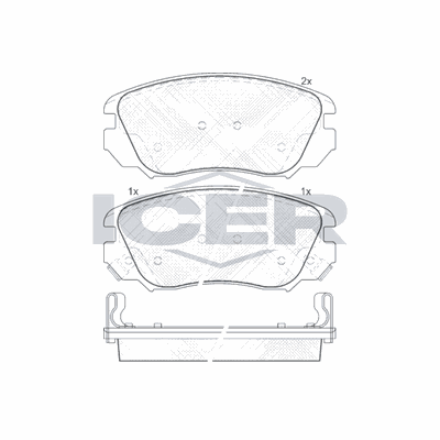 Fren Disk Balata Ön MAGNETI MARELLI 323700012700