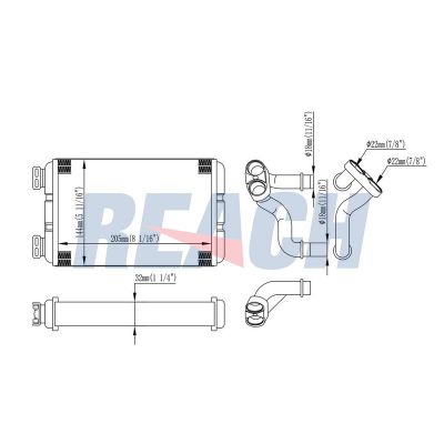 Kalorifer Radyatörü  ASPART 6HMA1004