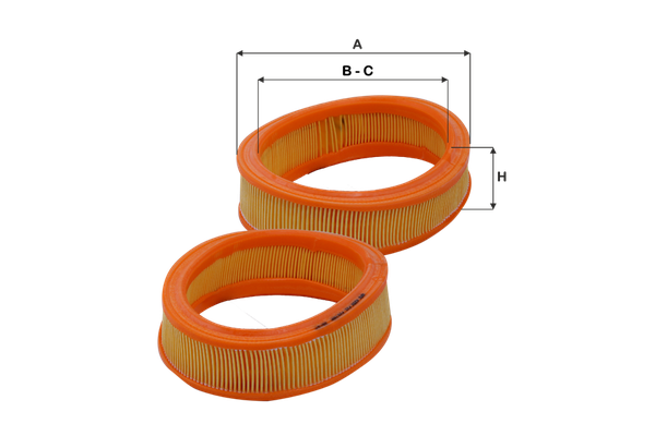 Hava Filtresi  FIL FILTRE HPU 4354