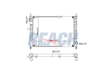 Su Radyatörü  MADE IN TAIWAN 25310A2000  46547089 46547898 71735371