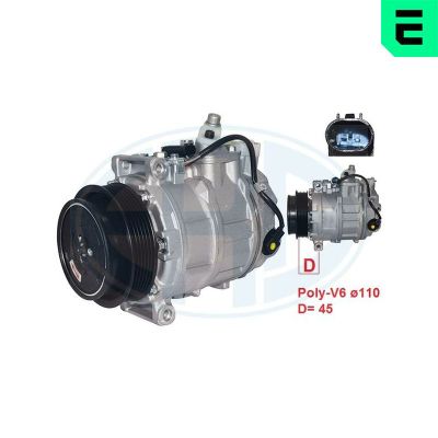 Klima Kompresörü  Mercedes ML -Serisi (BM 164)(03.2005->)  ERA 670077