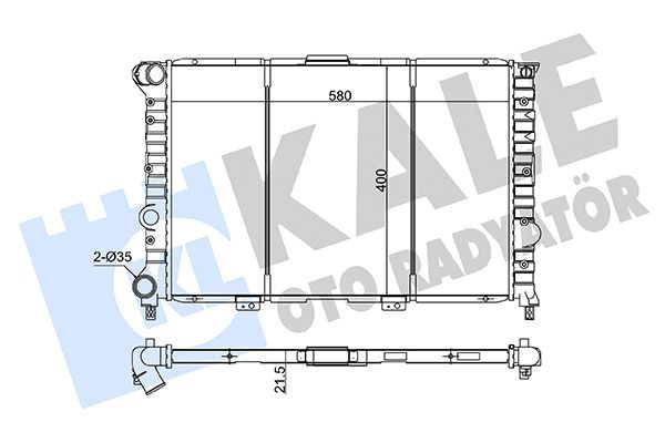Su Radyatörü  KALE 3904041PA