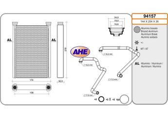 Kalorifer Radyatörü  FORD ORJINAL DG9H18B539AB  DG9H18B539AB 5201299