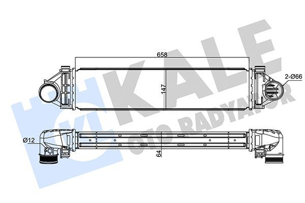 Turbo Radyatörü  KALE 352335