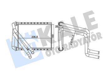 Kalorifer Radyatörü  MAHER 15773  79119TBAA11