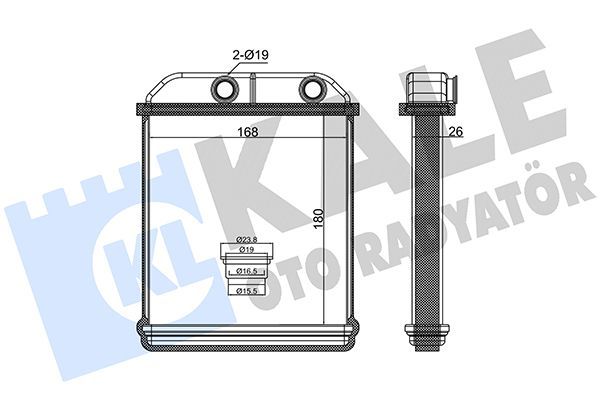 Kalorifer Radyatörü  KALE 370615