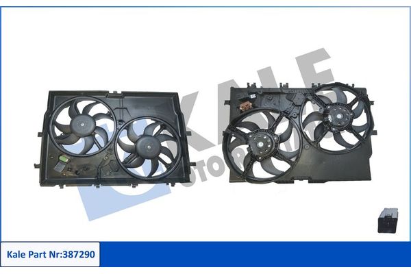 Radyatör Fan ve Motoru  KALE 387290