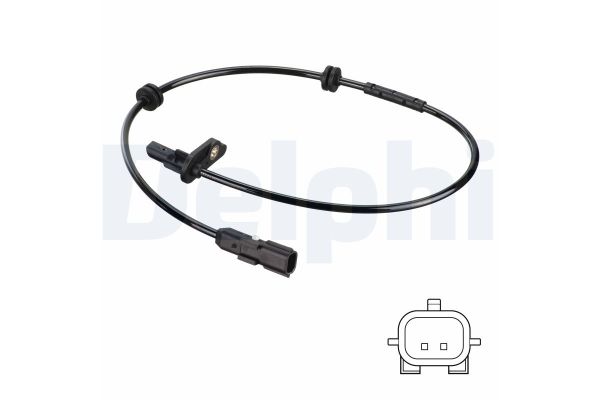 Abs Sensörü Arka Sağ Renault Clio IV Sport Tourer (2013->)  DELPHI SS20747