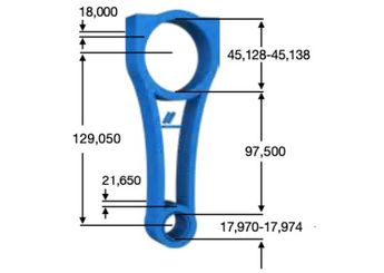Piston Kolu  GVA 3021002  46743870 46740345 55208465