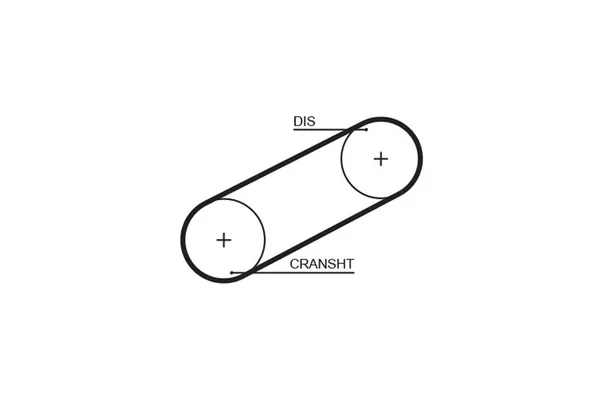 Triger Kayışı  Opel Rekord E (1985->)  GATES 5101