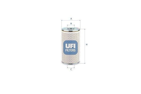 Yağ Filtresi  UFI 25.430.00