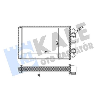 Kalorifer Radyatörü  KALE 358575