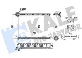 Kalorifer Radyatörü  ORİS KRN067026  271154677R