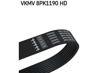 Vantilatör Kayışı  SKF VKMV 8PK1190 HD  9069934596 9069934996 9069936296 9069971392 A9069934596 A 9069934596 A9069934996 A 9069934996 A9069936296 A 9069936296 A9069971392 A 9069971392