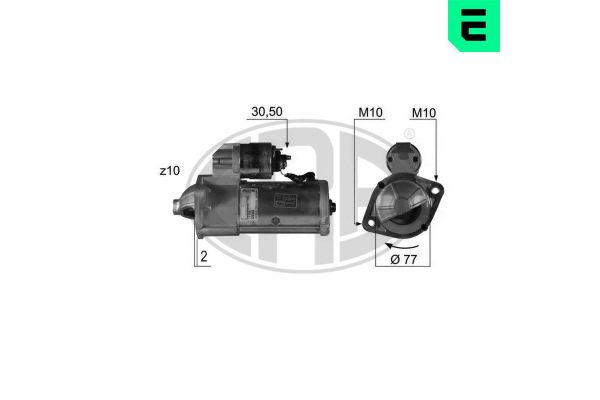 Marş Dinamosu  Mitsubishi L200 (KA0/KB0)(2006->)  ERA 220349A