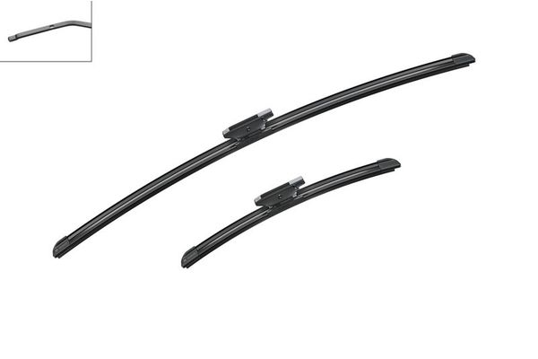Silecek Süpürgesi Ön  650/340 mm - 26/13 inç Renault Clio IV Sport Tourer (2013->)  BOSCH 3 397 007 868