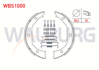 El Fren Balatası  WALBURG WBS1000  1163988 2213311 34212213311 34411163988 34416761292 6761292 34 41 6 761 292 1 163 988 2 213 311 34 21 2 213 311 34 41 1 163 988 6 761 292