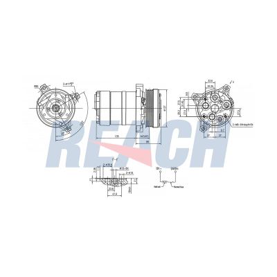 Klima Kompresörü  DELPHI CS0123-11B1
