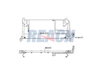 Klima Radyatörü  MGA 82276  93250611 1618015 1618045 1618071 1618108 1850032 52484309 90486844 90508124 90510856 90511659 90540373 9192318