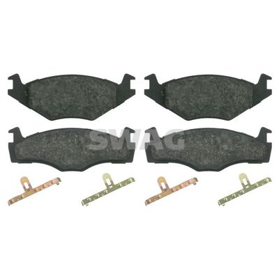 Fren Disk Balata Ön Volkswagen Polo II (867/871/873)(10.1981->1992)  SWAG 30 91 6012