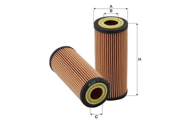 Yağ Filtresi  BMW 3 Serisi Touring (E46)(1999->)  FIL FILTRE MLE 1478