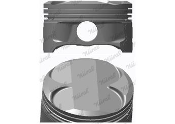 Piston (88.00MM-STD)  NÜRAL 87-440900-00  A2720301018 2720301018 272 030 10 18 A 272 030 10 18