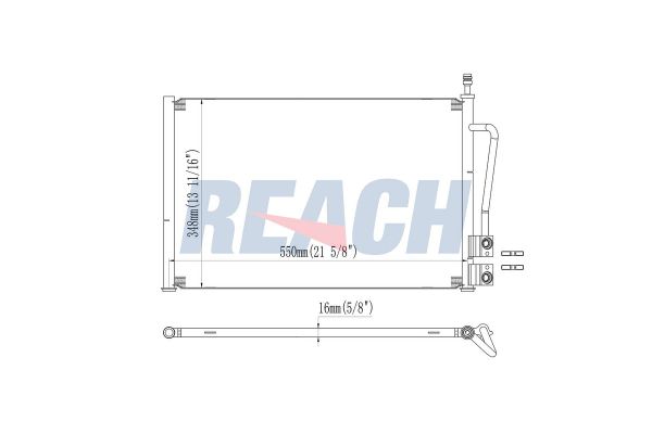 Klima Radyatörü  REACH 1.30.0469.P