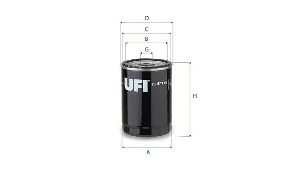 Yağ Filtresi  UFI 23.473.00