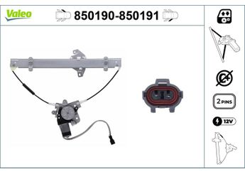 Cam Krikosu Ön Sol VALEO 850190  8240322010