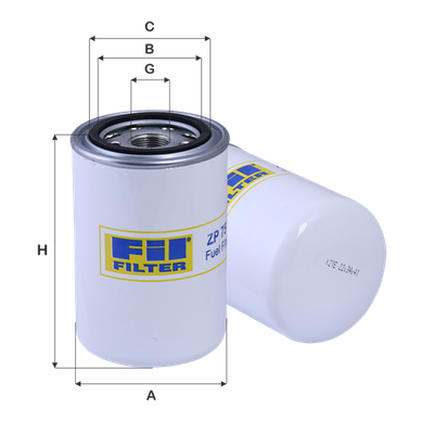 Yakıt Filtresi  FIL FILTRE ZP 75 F