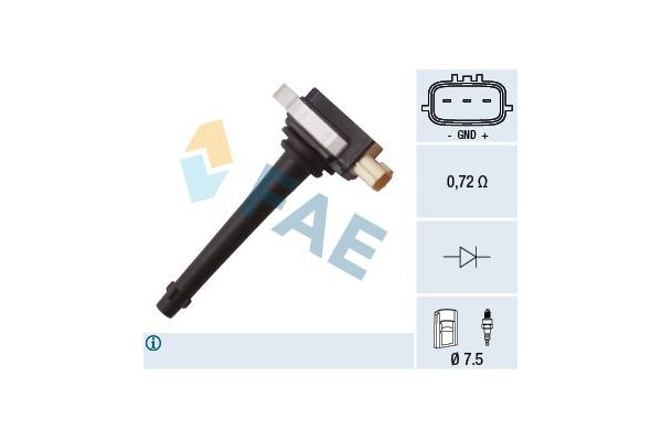 Ateşleme Bobini  Renault Laguna III (2007->)  FAE 80330