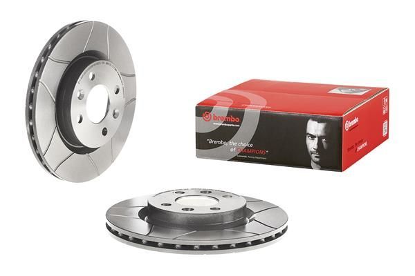 Fren Disk Ayna Ön Sağ ve Sol Renault R 19 Chamade 4 Kapı (L53)(06.1989->)  BREMBO 09.5802.76