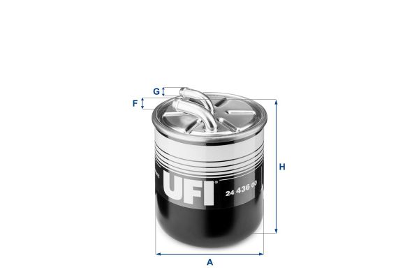 Yakıt Filtresi  Mitsubishi Colt CZ3 Lim. 5-trg. (Z30A)(04.2004->)  MERCEDES ORJINAL A6460920501