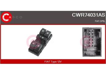 Cam Açma Düğmesi Ön Sol AUTODAK DAK3547  735498686