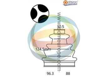 Aks Körüğü Ön Dış Sağ veya Sol BSG 30-705-075  