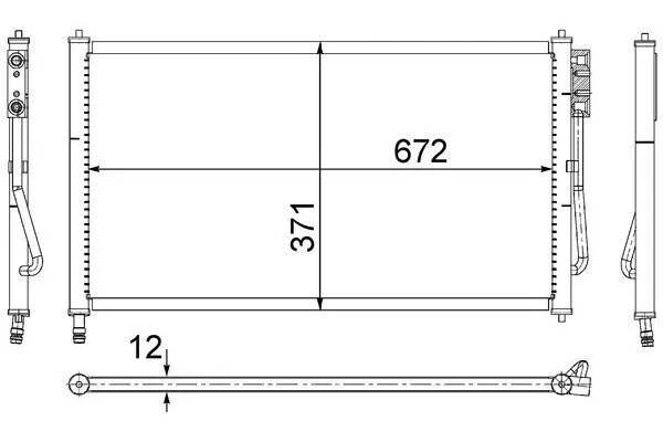 Klima Radyatörü  MAHLE AC 218 000S