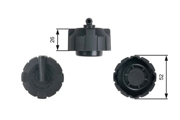 Radyatör Kapağı  GATES RC213