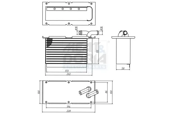 Turbo Radyatörü  GVA 3375110